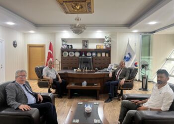 23.Dönem AK Parti Ağrı Milletvekili M.Hanifi ALIR ve Kardeşkol Ağrı İl Sorumlusu Selahattin DEMİRCİ’nin ATSO Ziyareti