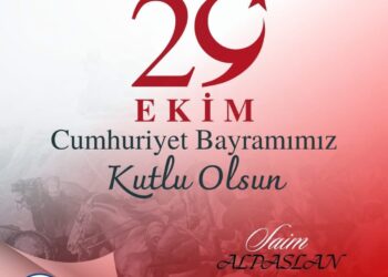 Başkan Alpaslan’dan 29 Ekim Cumhuriyet Bayramı Mesajı