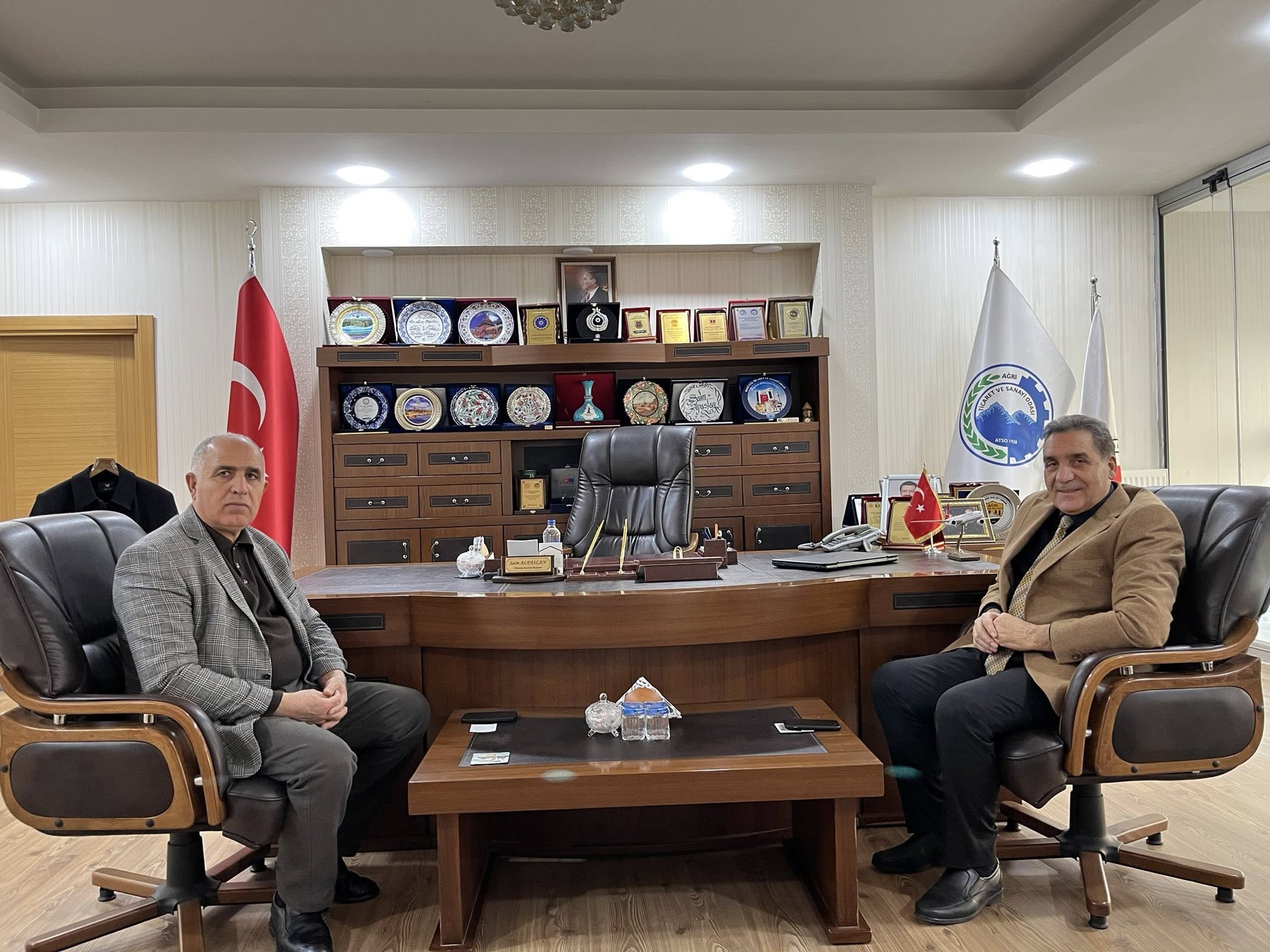 Mehmet ALLAK’ın ATSO Ziyareti