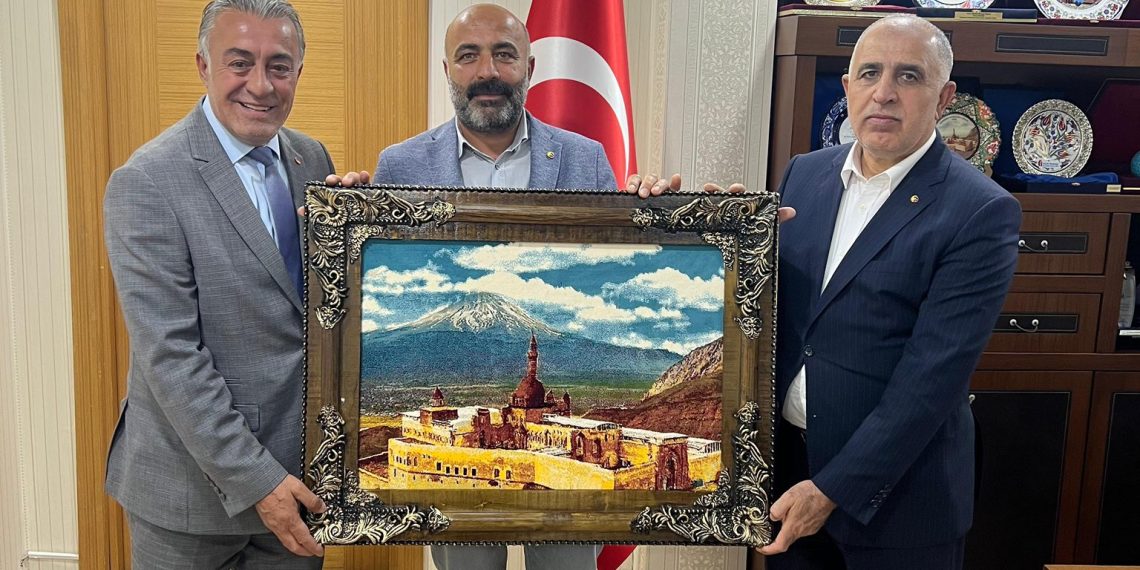 Tunceli TSO Yönetim Kurulu Başkanı Hasan Hüseyin COŞKUN’dan, Başkan Alpaslan’a Ziyaret
