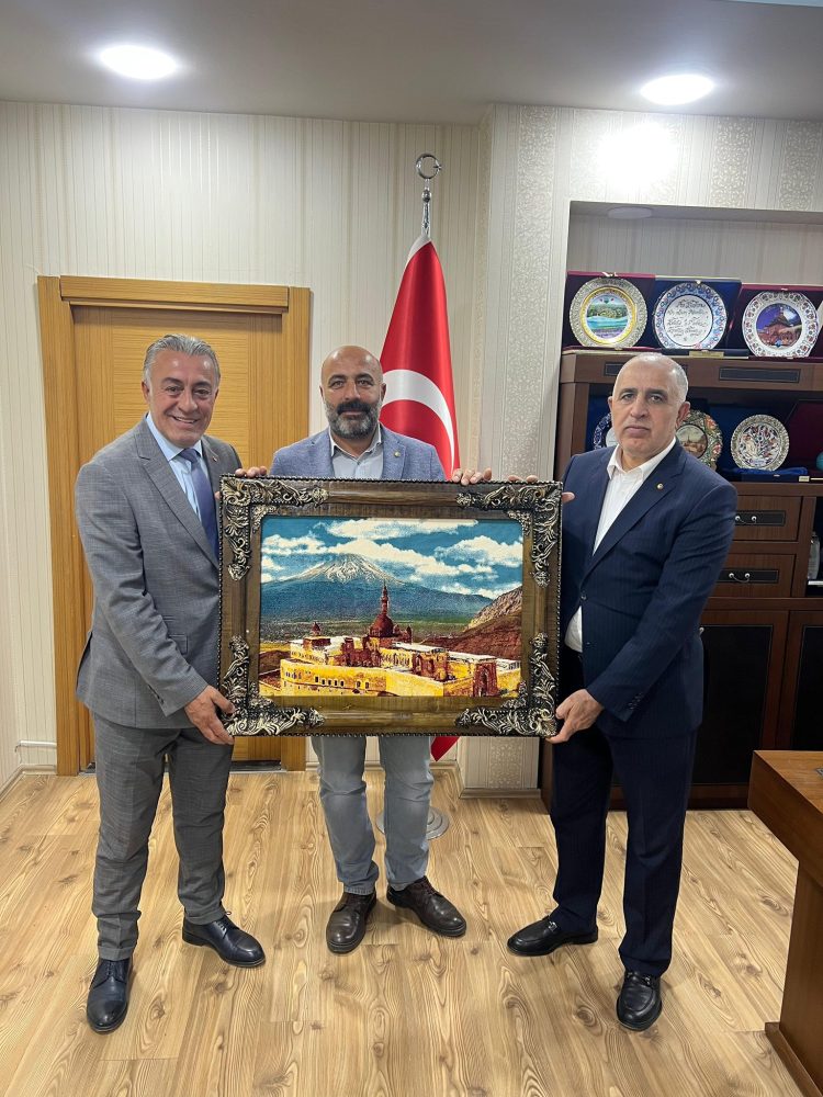 Tunceli TSO Yönetim Kurulu Başkanı Hasan Hüseyin COŞKUN’dan, Başkan Alpaslan’a Ziyaret